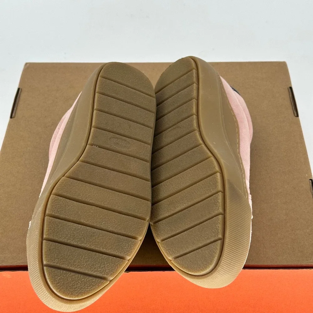 Dr. Scholl's Smiley World Time Off Platfrom Pink Shoe Sneakers Limited Edition 7